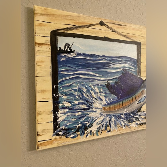 Original Sailfish Painting - Picture 4 of 7